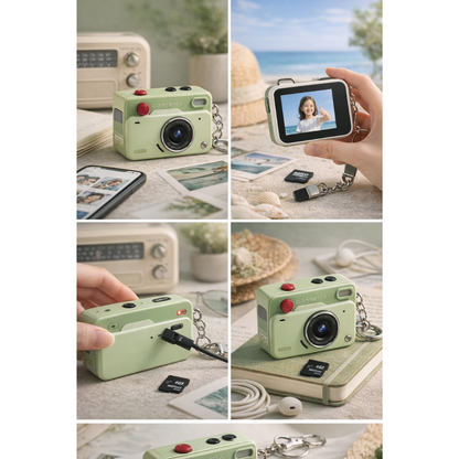Cámara Mini Retro Digital Aesthetic!