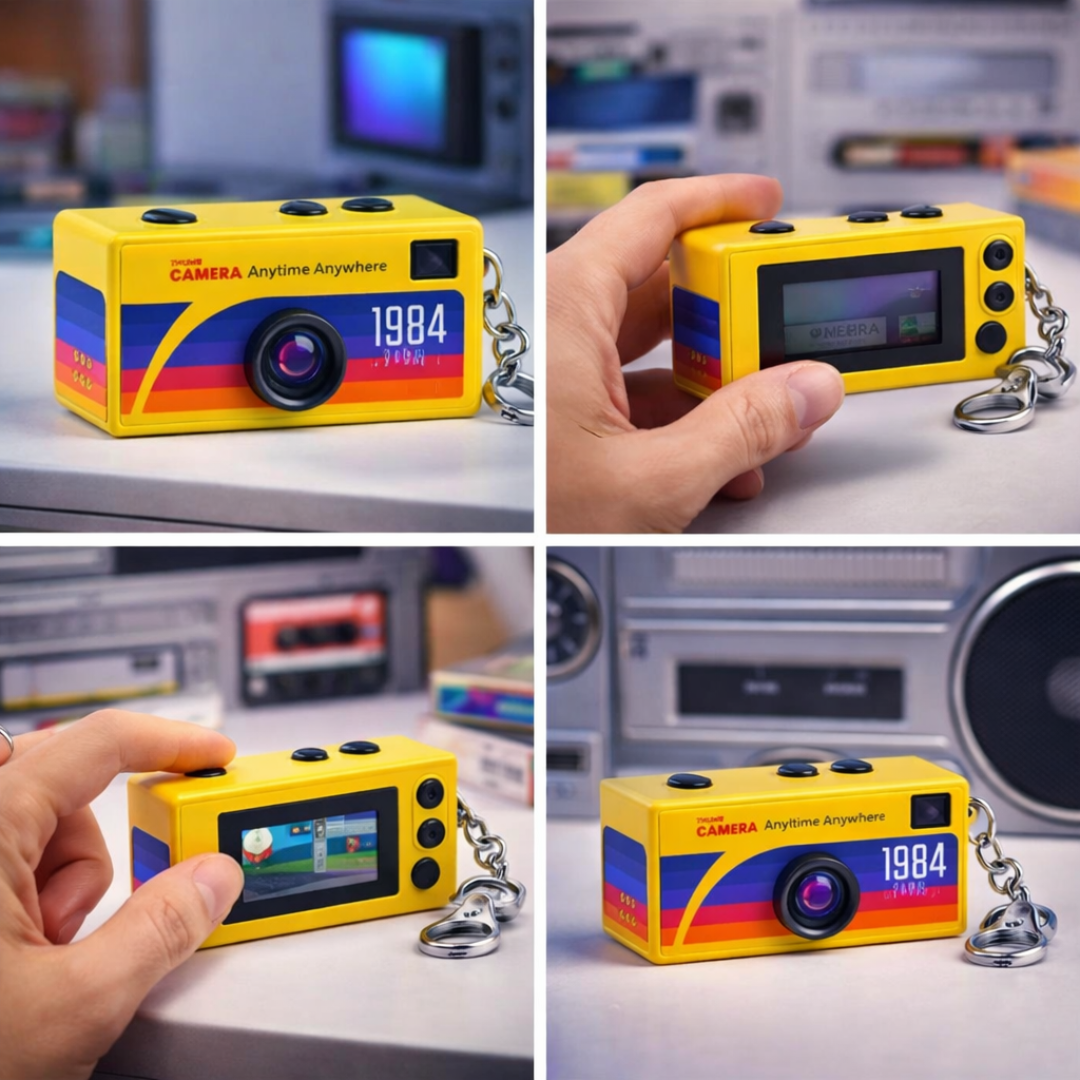 Cámara Mini Retro Digital Aesthetic!