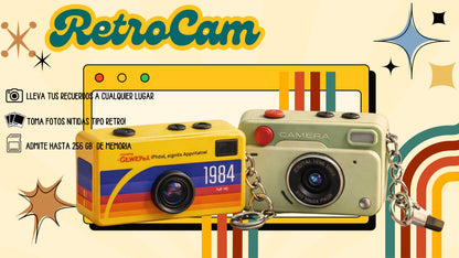 Cámara Mini Retro Digital Aesthetic!